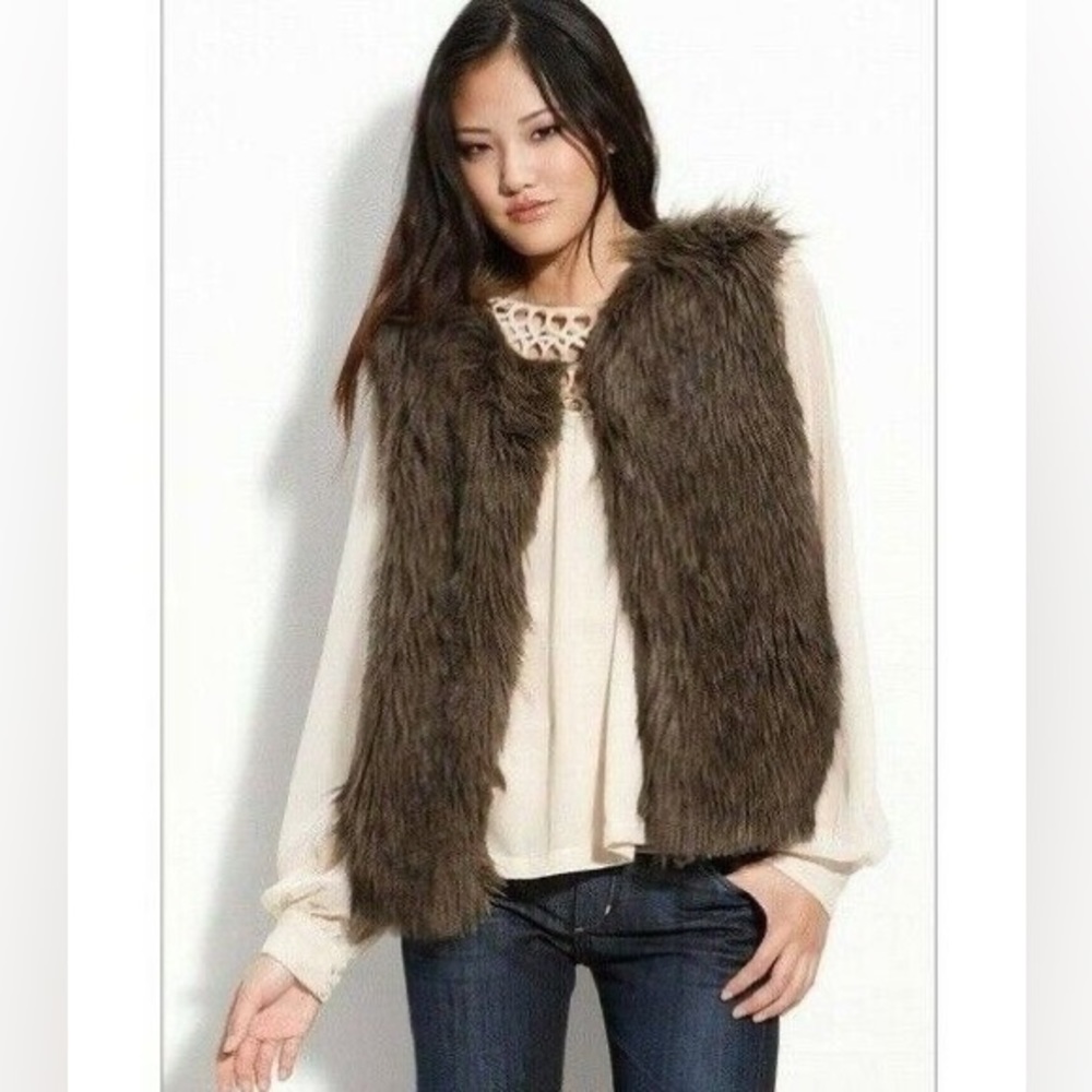 Fur vest✨